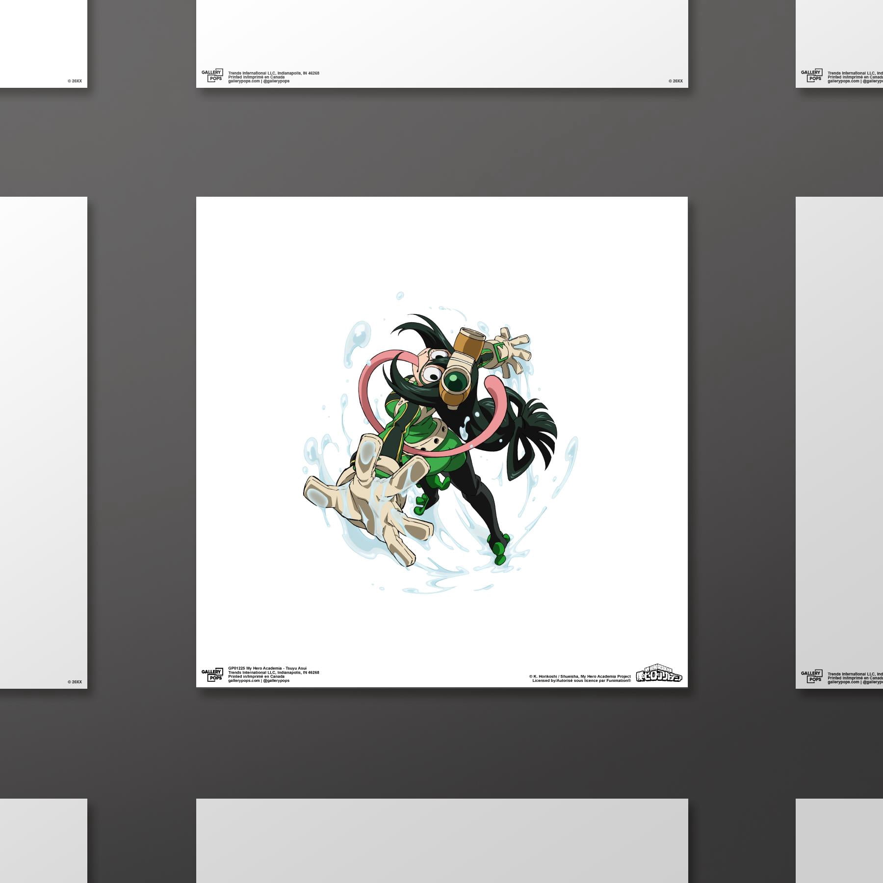 Gallery Pops My Hero Academia - Tsuyu Asui Wall Art, Unframed