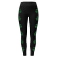 thumbnail image 3 of MKLEKYY Vestido deportivo para mujer, mallas estampadas para mujer, mallas deportivas de control para yoga, mallas de cintura alta para mujer 4187, 3 of 4