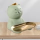 thumbnail image 4 of Bandeja de Almacenamiento Perfecl Estatua de Gato Resina Verde, 4 of 7