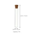 thumbnail image 2 of TABLETREANDS 19Pack Laboratory Test Tubes with Corks for Students Party Favors 7ml, 2 of 8