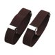 thumbnail image 5 of 2 soportes para mangas de camisa, brazaletes elásticos para adultos, accesorios para ropa de trabajo Café, 5 of 9