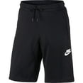 thumbnail image 1 of Nike Advance 15 Fleece Men's Training Casual Athletic Shorts Black/White 803672-010, 1 of 2