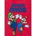 thumbnail image 5 of Super Mario Bros. Toddler Short Sleeve Crewneck Tee, Sizes 12M-5T, 5 of 5