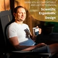 thumbnail image 6 of Patio Rocking Chair, Oversized Rocker Chair for Adult, All Weather Rocking Chair Outdoor, High Back Porch Rocker, Rocking Chairs for Garden, Backyard, Poolside,380lbs, 6 of 9