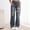 *B-Blue, variant on Women's Ripped Wide Leg Bottom Jeans, High Waist Denim Pants with Pockets D-Blue,Womens Plus M