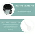 thumbnail image 2 of hekezhi Mini Rice Cooker Kitchen Accessory Model for Play and Decoration, Green, 2 of 4