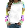thumbnail image 1 of FAIWAD Chandail de Pâques pour Femmes Manches Longues Col Rond Tunique Hauts Graphique de Pâques chandail Blouse, 1 of 5