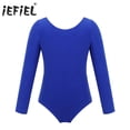thumbnail image 2 of Camiseta de Ballet para niñas, trajes de leotardos de danza y gimnasia rítmica, Body de manga larga, Ropa de baile clásica para niñas, Bailarina, 2 of 5