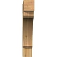 thumbnail image 2 of Ekena Millwork 6"W x 34"D x 34"H Legacy Block Rough Sawn Bracket, Western Red Cedar, 2 of 4