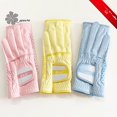 thumbnail image 4 of Guantes de golf antideslizantes y transpirables de PU para mujer, guantes granulados antideslizantes de color sólido fresco, 4 of 4