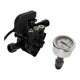 thumbnail image 1 of Bombas de agua de alta presión con cabezal de salida M22 mm y manómetro, accesorios portátiles, entrada M25,5 mm para suelos de patio., 1 of 8