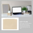 thumbnail image 6 of Crafts Office Supplies Scrapbook Stamp Impression Beige Plastic Print Pad for Decor 10 Pieces, 6 of 6