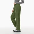 thumbnail image 3 of Susanny Sweatpants for Women with Pockets Fleece Straight Leg Sweat Pants with Pockets Drawstring Cotton Athletic Tall Baggy Pants Elastic Casual Fashion Jogger Pants Drawstring, 3 of 8