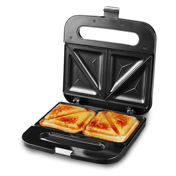 Sandwichera Panini Elite Gourmet ESM2207XSS 750W 2 Rebanadas