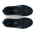 thumbnail image 3 of Under Armour Chaussure de Course pour Homme Charged Assert 10, (003) Noir/noir/bleu Surf, 10, 3 of 5
