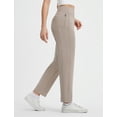 thumbnail image 2 of BALEAF Womens Travel Pants with 6 pockets Work Lightweight Stretch Ankle Petite Dressy Casual Golf Busniess Slacks Beige 3XL, 2 of 7