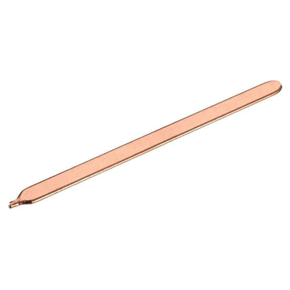 Uxcell Flat Copper Pipe Heatsink 140mm x 11mm x 3mm with Thermal Fluid Inside