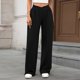 thumbnail image 5 of WILLBEST Pantalones Casuales para Mujer, Cómodos, con Cintura Elástica, Corte Holgado y Pierna Recta, Ideales para Uso Diario y Relajación. Grande, 5 of 8