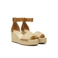 thumbnail image 5 of Franco Sarto Womens Clemens Espadrille Wedge Sandal 5.5 Natural, 5 of 6