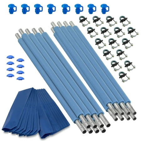 Upper Bounce Trampoline Replacement Enclosure Poles, Set of 8