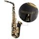 thumbnail image 4 of Saxofón ammoon Eb Alto Saxophone Latón Lacado Oro E Plano Tipo de Clave de Sax 82Z Instrumento de Woodwind con Cepillo de Limpieza Guantes Corcho Correa de Grasa Acolchado Caja TOMSHOO Saxofón, 4 of 6