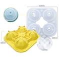 thumbnail image 2 of Bandeja para hielo (juego de 2 piezas), máquina para hacer hockey sobre hielo en forma de diamante con tapa, adecuada para bares y familias para mantener las bebidas frías., 2 of 5