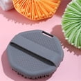thumbnail image 4 of Silicone Body Scrubber with Handles - Non-Slip Exfoliating Brush for All Skin Types(Black), 4 of 4