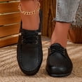 thumbnail image 5 of Viluyesy Womens Comfort Flats, Soft Sole Lightweight Breathable Round Toe Slip-On Casual Office Loafers Black, 5 of 9