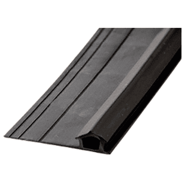 CRL BS3109BLC Black Vinyl Bug Strip in a 100' Roll