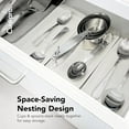 thumbnail image 4 of Cuisipro 747143 Stainless Steel Measuring Cup & Spoon Set, Silver - Standard, 4 of 8