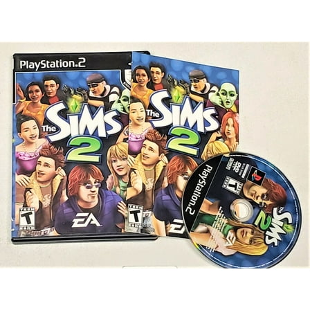 Pre-Owned The Sims 2 - Complete in Box - Black Label - Tested - PS2 Playstation 2