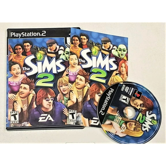 Pre-Owned The Sims 2 - Complete in Box - Black Label - Tested - PS2 Playstation 2