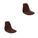 thumbnail image 3 of Ounissouiy Funda gruesa para silla lavable, funda protectora de asiento bonita, funda para el hogar, restaurante, suministros para el hogar, marrón Marrón 2piezas Ounissouiy CBP440010, 3 of 6