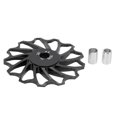 thumbnail image 1 of Bicycle Rear Derailleur Wheel, Deep Tooth Ceramic Ball Smoothing Rotation Bike Rear Derailleur Roller  For Mountain Bike Black, 1 of 8
