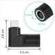 thumbnail image 4 of 5X Adaptador de Carga de Alimentación Macho con Entrada PD CC Hembra de 65 W A USB Tipo C para Teléfonos, Tabletas y Portátiles (Negro 7406 B), 4 of 7