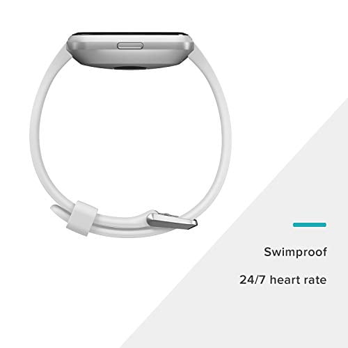 Fitbit Versa Lite Edition Smart Watch, One Size (S and L Bands