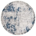 thumbnail image 4 of SAFAVIEH Meadow Bairre Abstract Area Rug, Ivory Grey/Blue, 4' x 6', 4 of 9