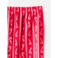 thumbnail image 3 of Holiday Time Girls Long Sleeve Graphic Tee and Pants Pajama Set, 2 Piece, Sizes 4-18, 3 of 3