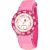 Girls' Stainless Steel Watch, Pink Strap