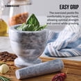 thumbnail image 5 of Farberware Professional Marble Mortar and Pestle with Oversized Handle, 5 of 16