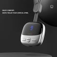 thumbnail image 3 of Portable Pendant Neck Massager with Heat, 58g Lightweight Electric Pulse Massager for Neck Relaxation, 3 Temperature Modes & 9 Intensities, Rechargeable Cervical Massager for Office, Travel, Home, 3 of 5