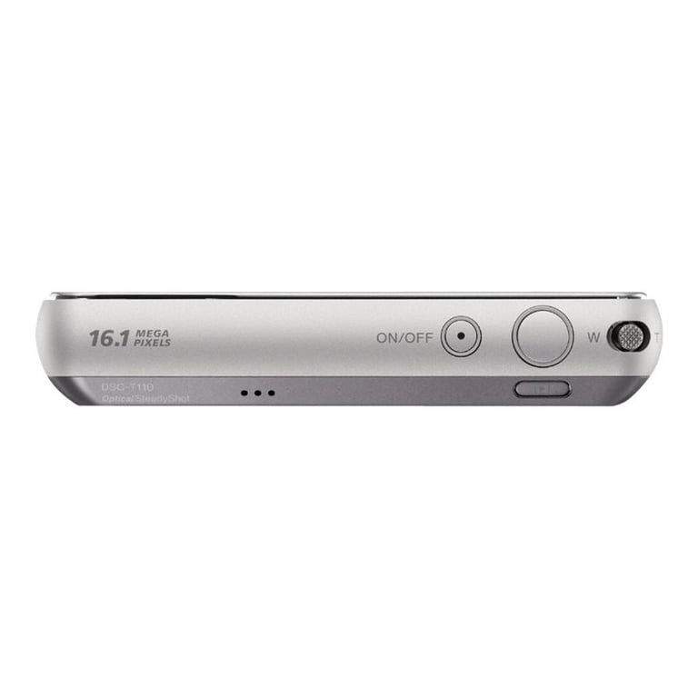 Sony Cyber-shot DSC-T110 - Digital camera - compact - 16.1 MP - 4x
