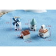 thumbnail image 3 of Chunleiiii Craft Cabin Mini Windmill Mini Barn Pcs 4 House Resin Home Decor Outdoor Pug Statues, 3 of 4