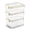 B, variant on weibbin Insulated Leakproof Cooler Container With Handle Stackable Refrigerator Organizer Bins For Outdoor Camping Travel