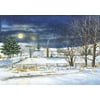 Heritage Puzzle Inc. Full Moon Rising Jigsaw Puzzle (550-Piece)