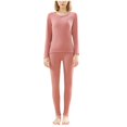 thumbnail image 1 of Women Base Layer, Casual Thick High Elastic Warm Thermal, Women's Base Layer Set, 1 of 6