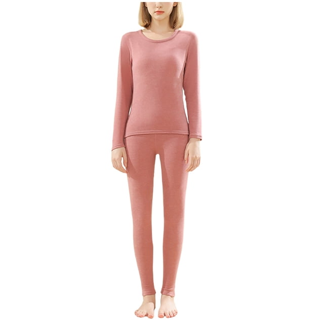 Women Base Layer, Casual Thick High Elastic Warm Thermal, Women's Base Layer Set