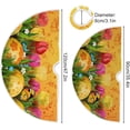 thumbnail image 3 of FMSHPON Easter Xmas Christmas Tree Skirt Stand Mat for Holiday Party Decoration Indoor Outdoor 48 inches, 3 of 6