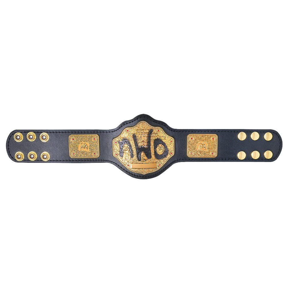 Gemme Vej Advent Official WWE Authentic nWo Spray Paint WCW Championship Mini Replica Title  Belt Black - Walmart.com