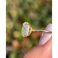 thumbnail image 4 of solitaire jewels 3CT Oval Halo Moissanite Engagement Ring For Women, 14K Yellow Gold, 4 of 6